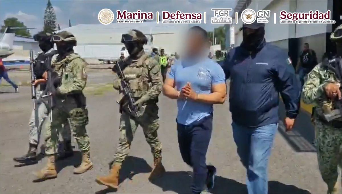 Detienen a Ulises ‘N’, presunto líder de La Barredora en Tabasco