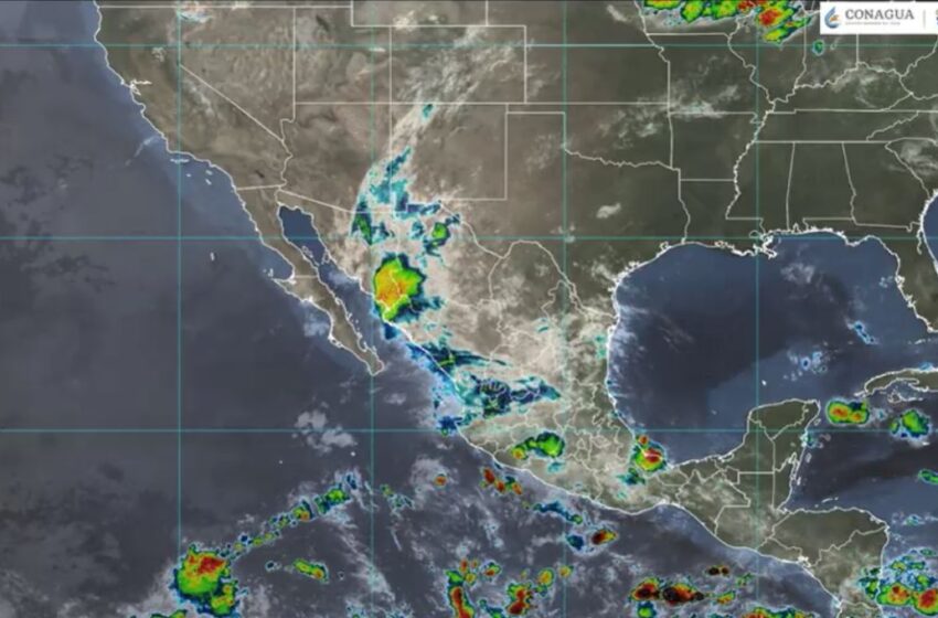 Clima en México hoy: monzón mexicano provocará lluvias intensas en Veracruz y Oaxaca y fuertes en 12 estados país