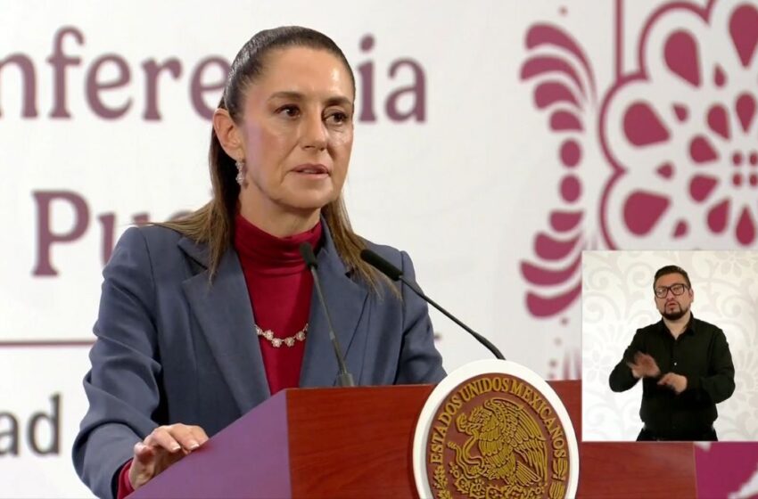 El poder se debe ejercer con humildad: Sheinbaum sobre carta de López Beltrán