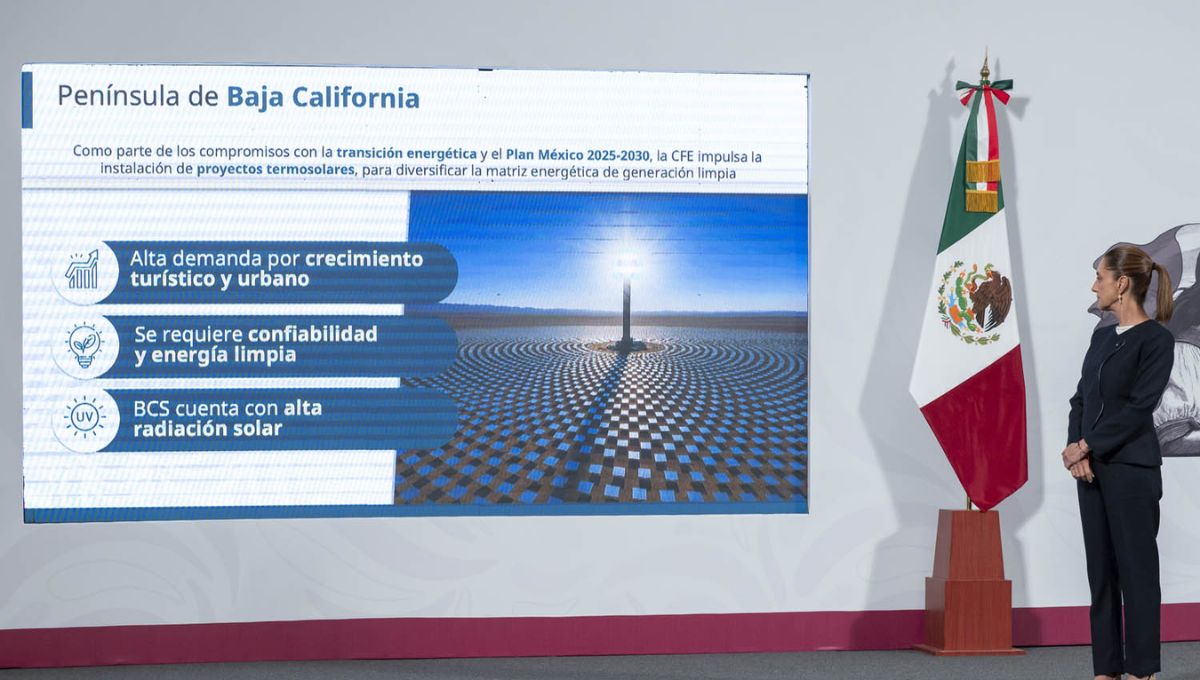 Anuncian construcción de 2 centrales termosolares en Baja California Sur 