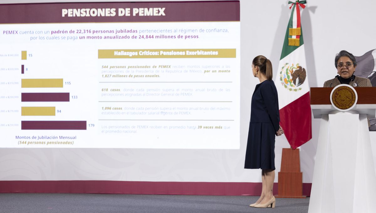 Revelan pensiones millonarias en Pemex y Luz y Fuerza del Centro