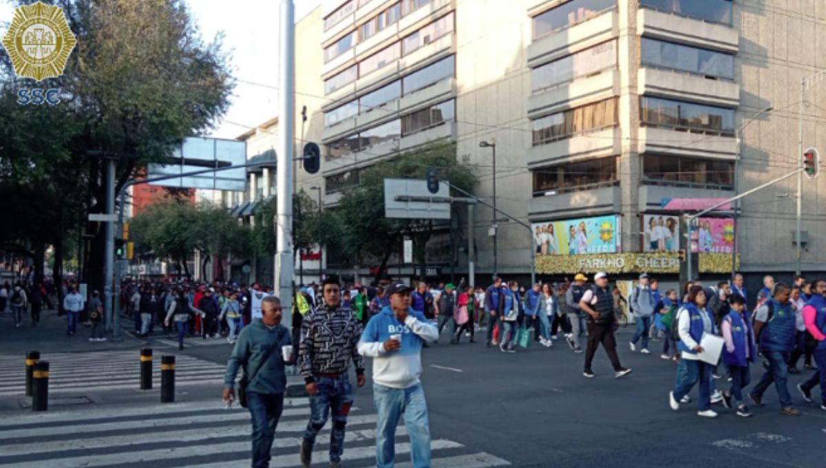 Marchas y bloqueos hoy en CDMX: vialidades afectadas