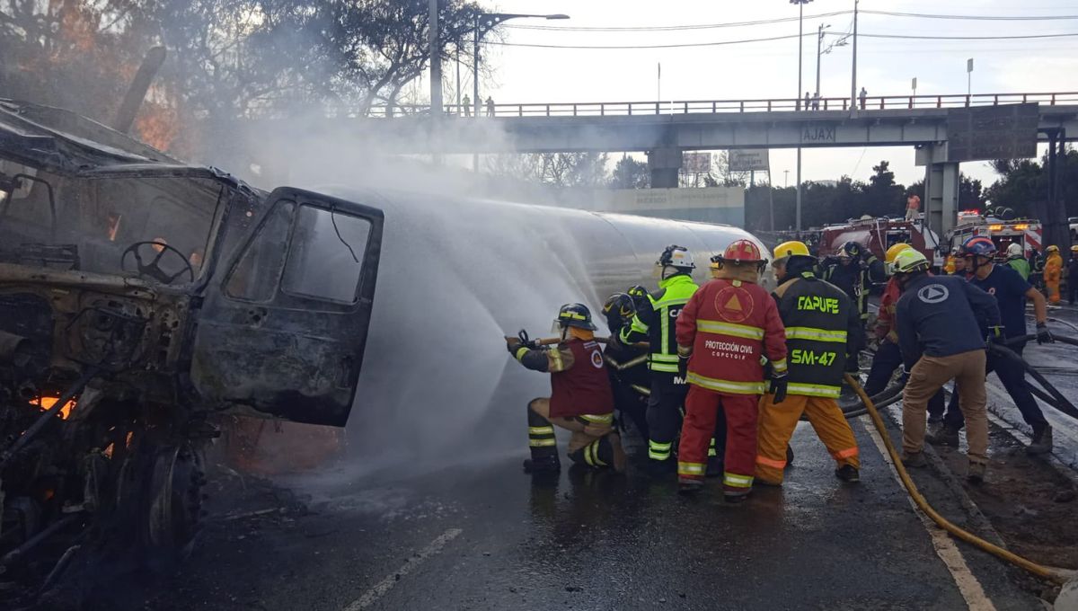 Suman 14 personas fallecidas por explosión de pipa en Iztapalapa