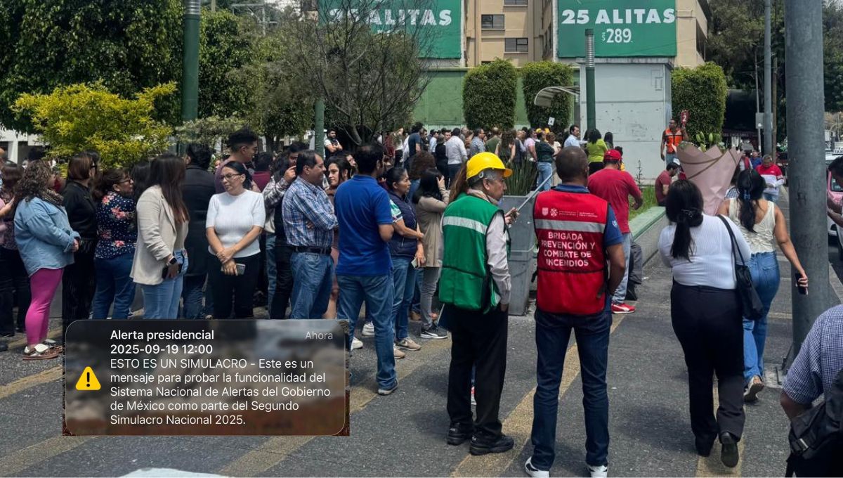 Sonó alerta sísmica en celulares por segundo Simulacro Nacional 2025