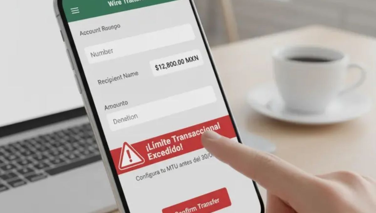 Límite en transferencias bancarias: ¿qué es el MTU y por qué debes activarlo?