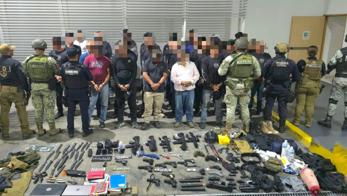 Detienen en Michoacán a 38 presuntos integrantes de la iglesia de La Luz del Mundo 