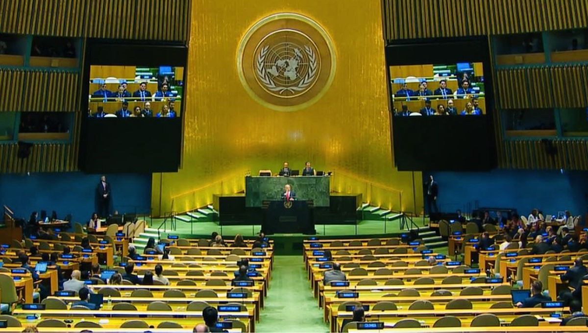 Delegados abandonan Asamblea General de la ONU durante discurso de Netanyahu