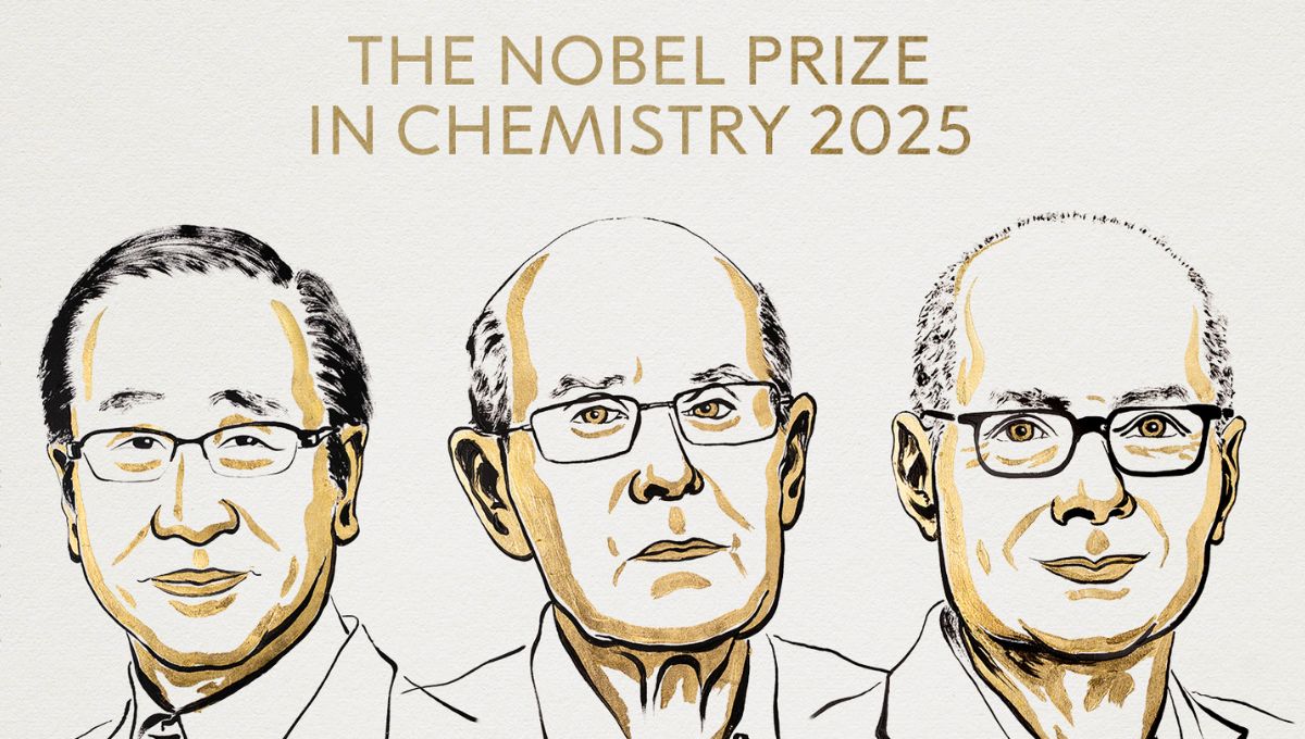 Premio Nobel de Química 2025: Susumu Kitagawa, Richard Robson y Omar M. Yaghi 