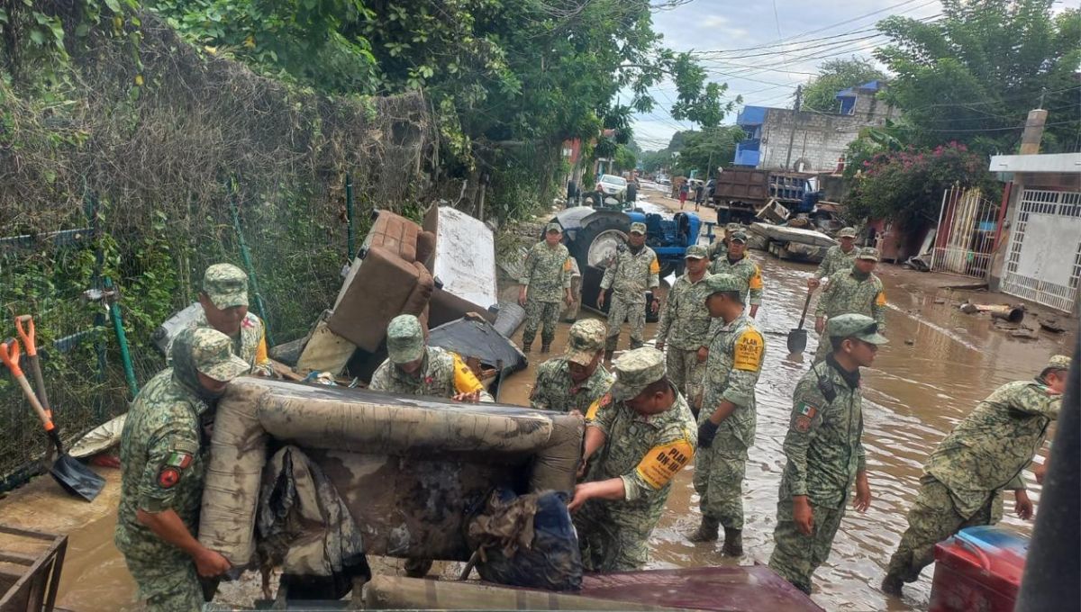 Suman 66 fallecidos por lluvias en cinco estados; hay 75 desaparecidos