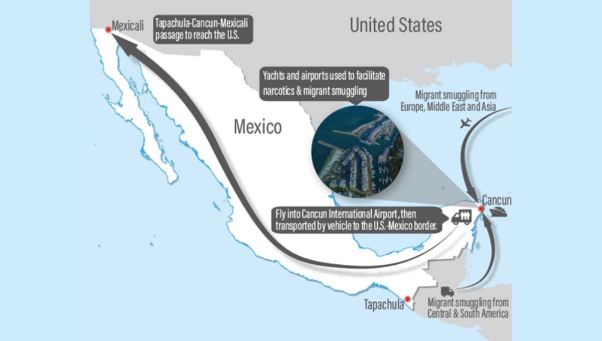 EU sanciona a red criminal con sede en Cancún por tráfico de migrantes