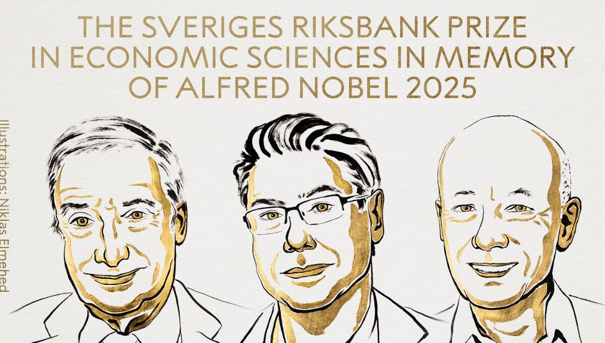 Premio Nobel de Economía 2025: Joel Mokyr, Philippe Aghion y Peter Howitt