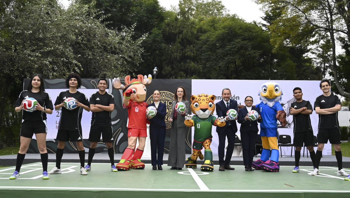 Sheinbaum anuncia actividades en México por Mundial 2026