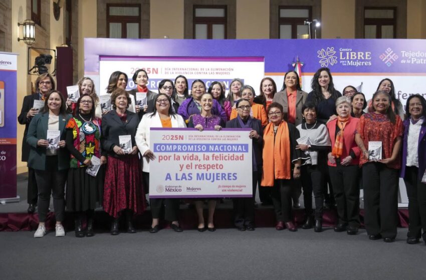 Sheinbaum presenta 10 acciones para erradicar violencias contra niñas y mujeres