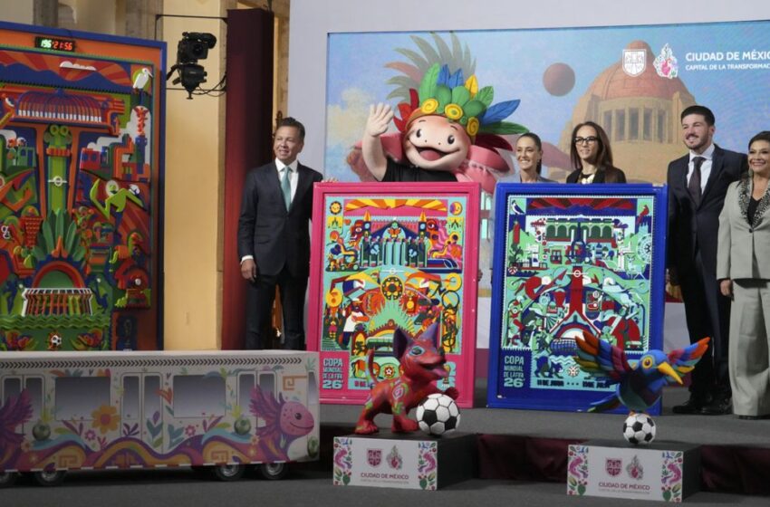 Anuncia Sheinbaum inversión de 2 mil mdp en movilidad para sedes del Mundial 2026