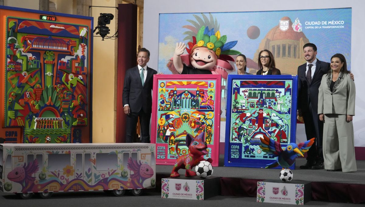 Anuncia Sheinbaum inversión de 2 mil mdp en movilidad para sedes del Mundial 2026