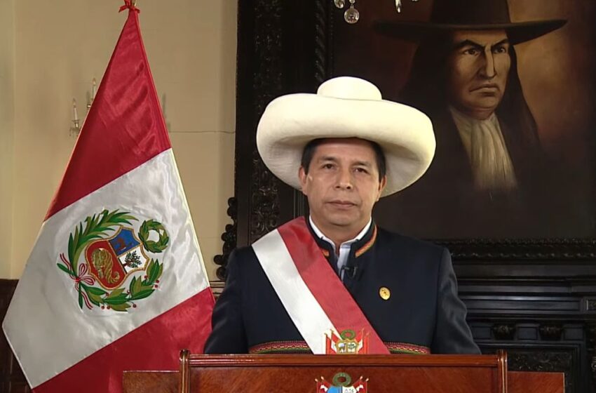 Sentencian a 11 años de prisión al expresidente de Perú, Pedro Castillo