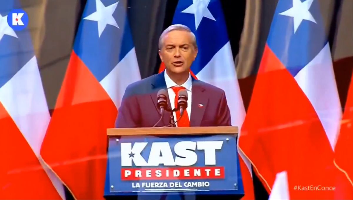 José Antonio Kast gana elecciones presidenciales de Chile