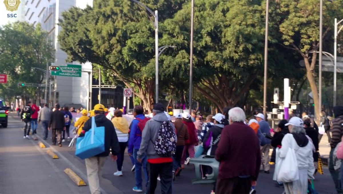 Manifestaciones y bloqueos hoy en CDMX: calles afectadas