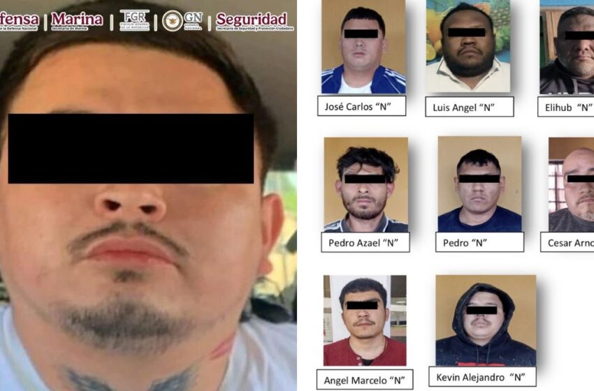 Detienen a nueve miembros del Cártel del Golfo en Tamaulipas, entre ellos ‘El Lexus’