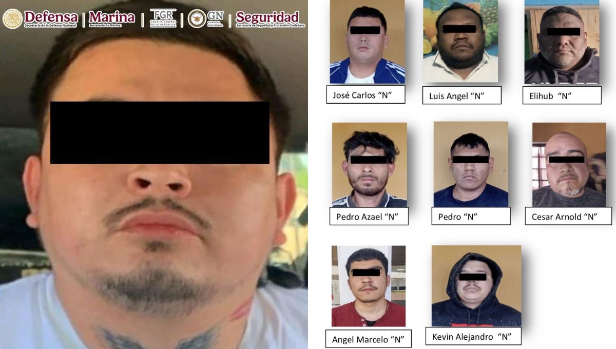 Detienen a nueve miembros del Cártel del Golfo en Tamaulipas, entre ellos ‘El Lexus’