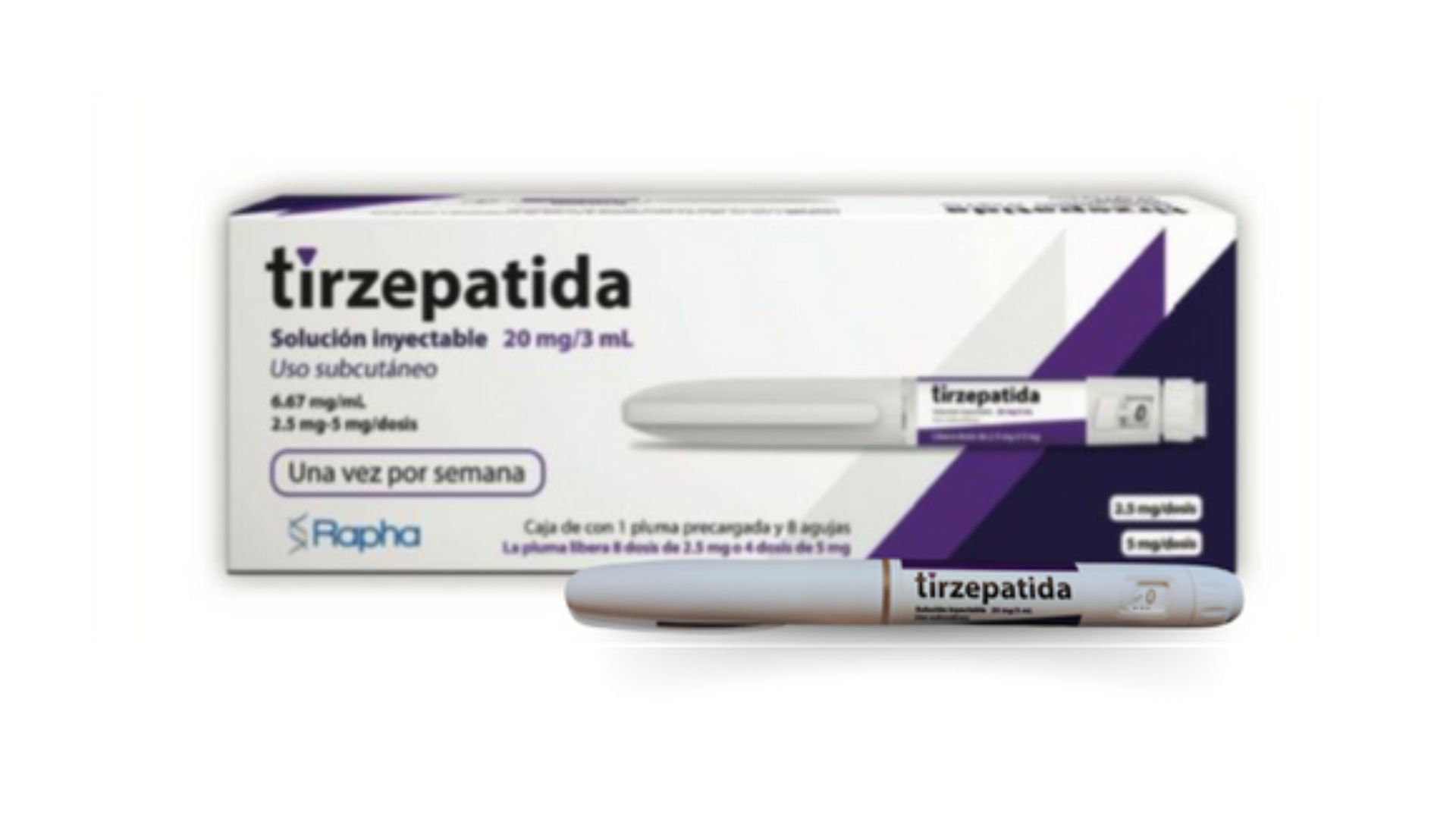 Cofepris alerta por venta ilegal de medicamentos con tirzepatida