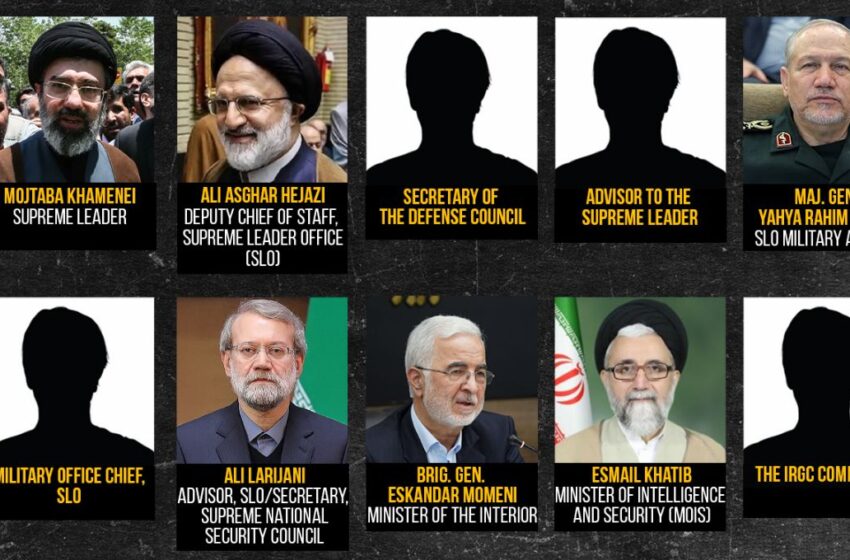 EU ofrece recompensa de 10 mdd por Mojtaba Jamenei y otros líderes iraníes