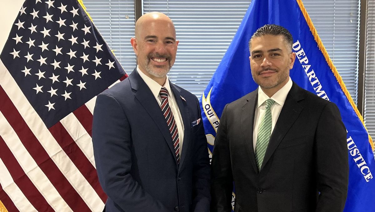 García Harfuch, titular de la SSPC, se reúne con Terrance Cole, director de la DEA