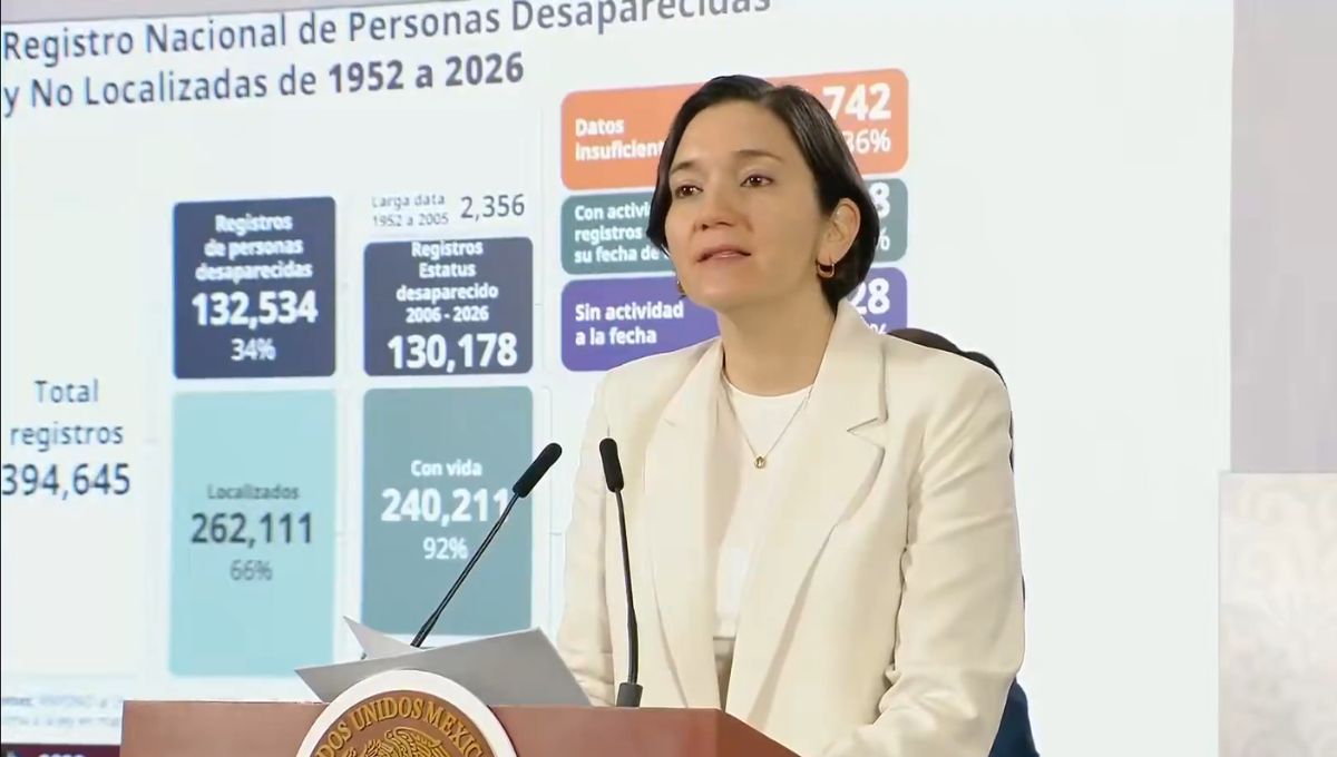 Suman 132 mil 534 personas desaparecidas en México