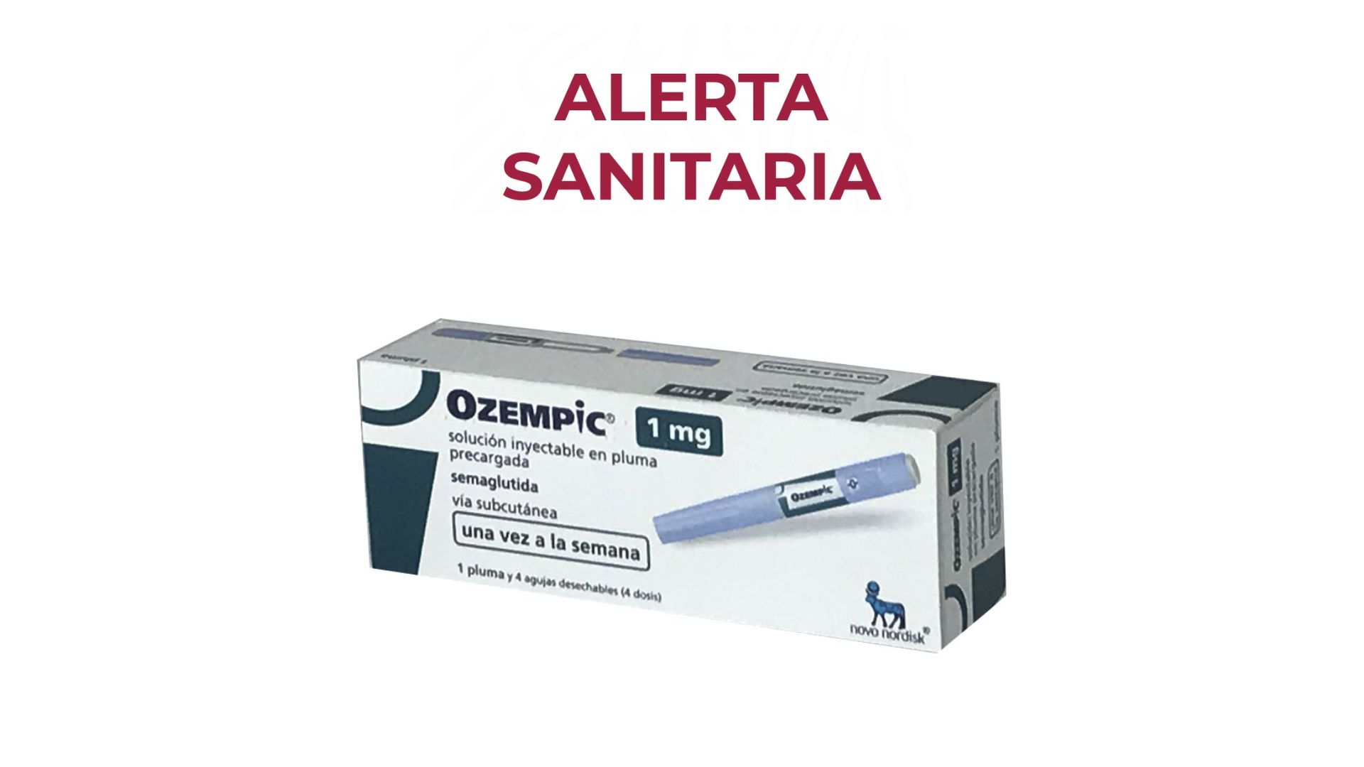 Cofepris lanza alerta sanitaria por Ozempic falsificado