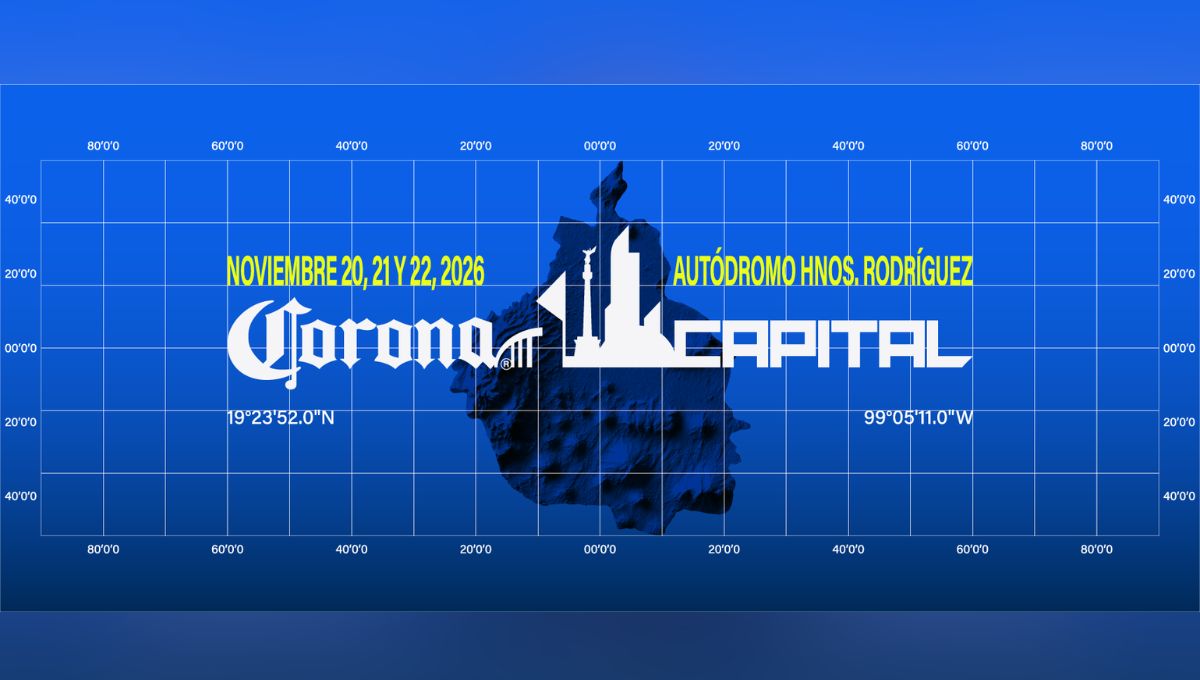 Revelan cartel oficial del Corona Capital 2026: Gorillaz, Twenty One Pilots y The Strokes
