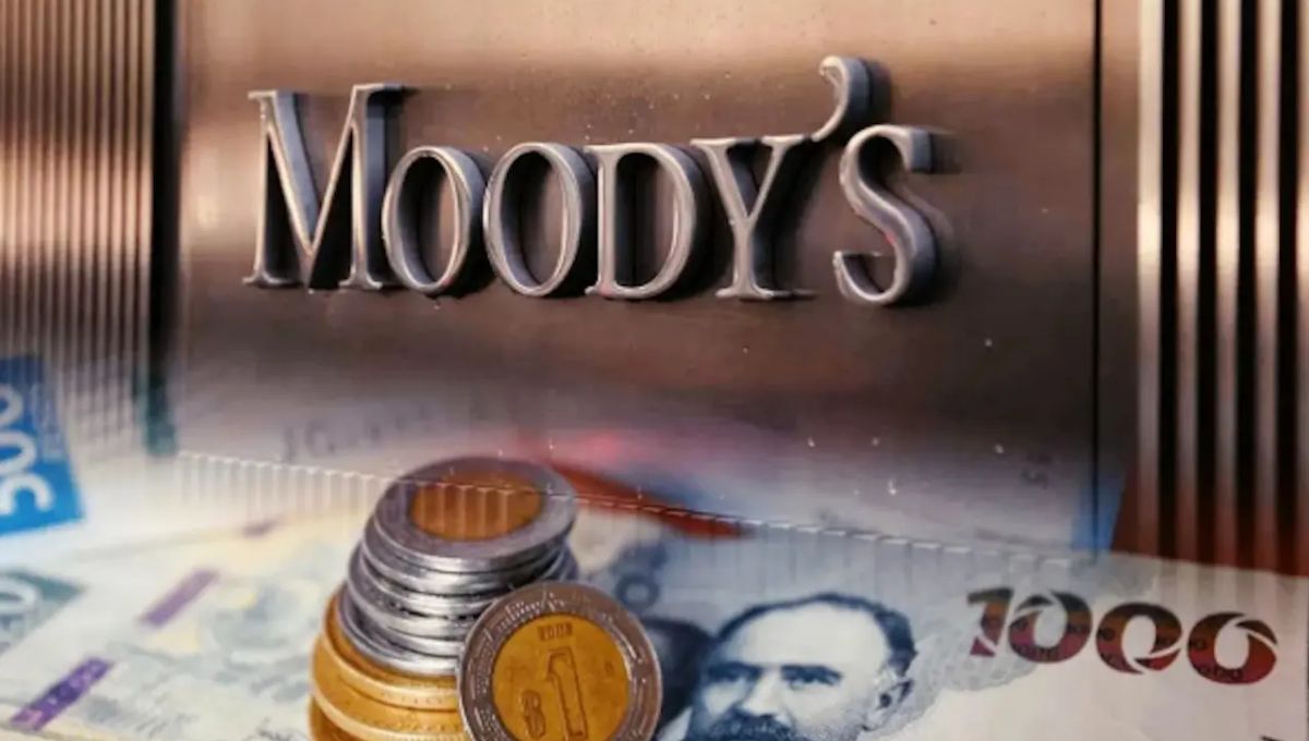 Moody’s recorta calificación crediticia de México por el «debilitamiento fiscal»
