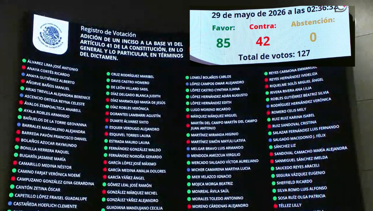 Senado aprueba reforma que anula elecciones por intervención extranjera