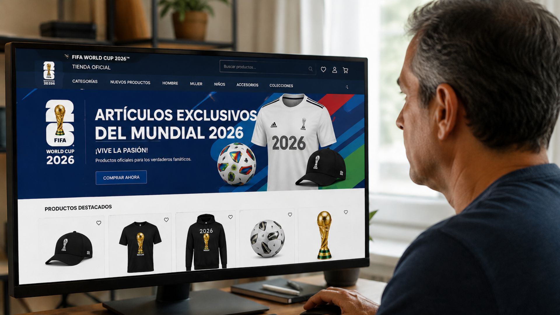 Alertan por páginas fraudulentas relacionadas con el Mundial 2026