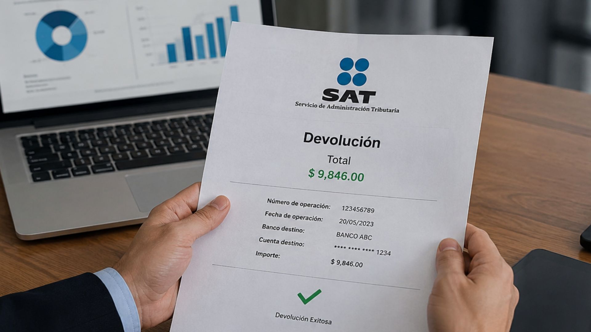 Así puedes saber el estatus de devolución de saldo a favor del SAT