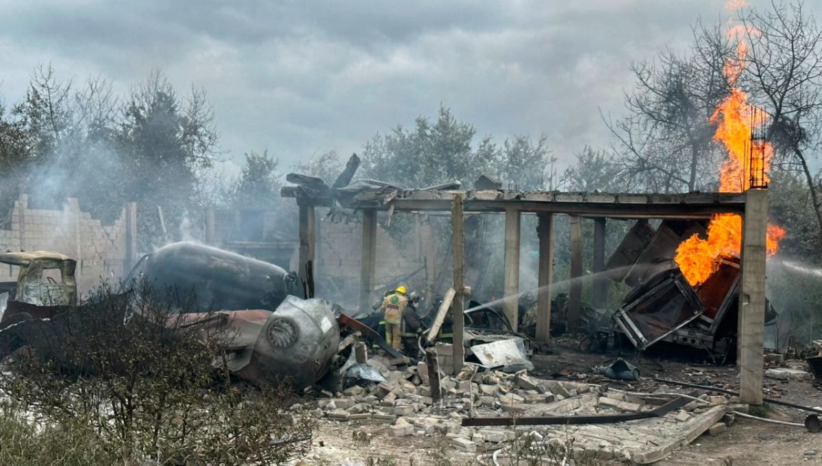 Explosión de pipas de gas en Tepeaca, Puebla, provoca evacuación de 2 mil personas