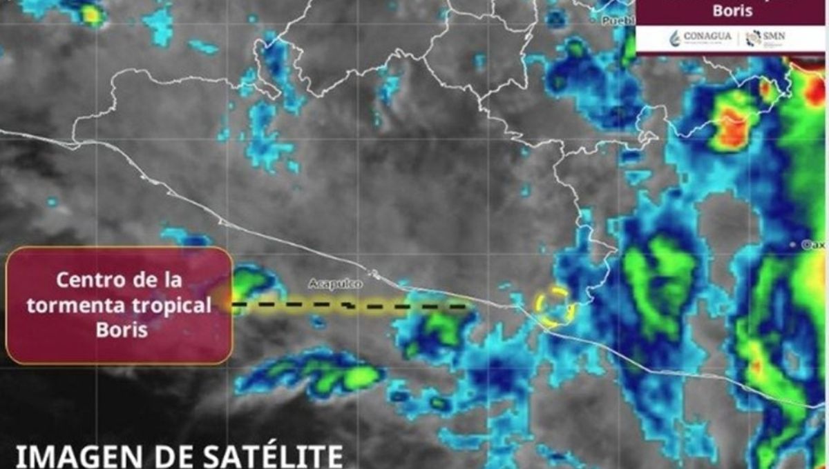 ‘Boris’ tocó tierra entre Guerrero y Oaxaca; se degradó a depresión tropical