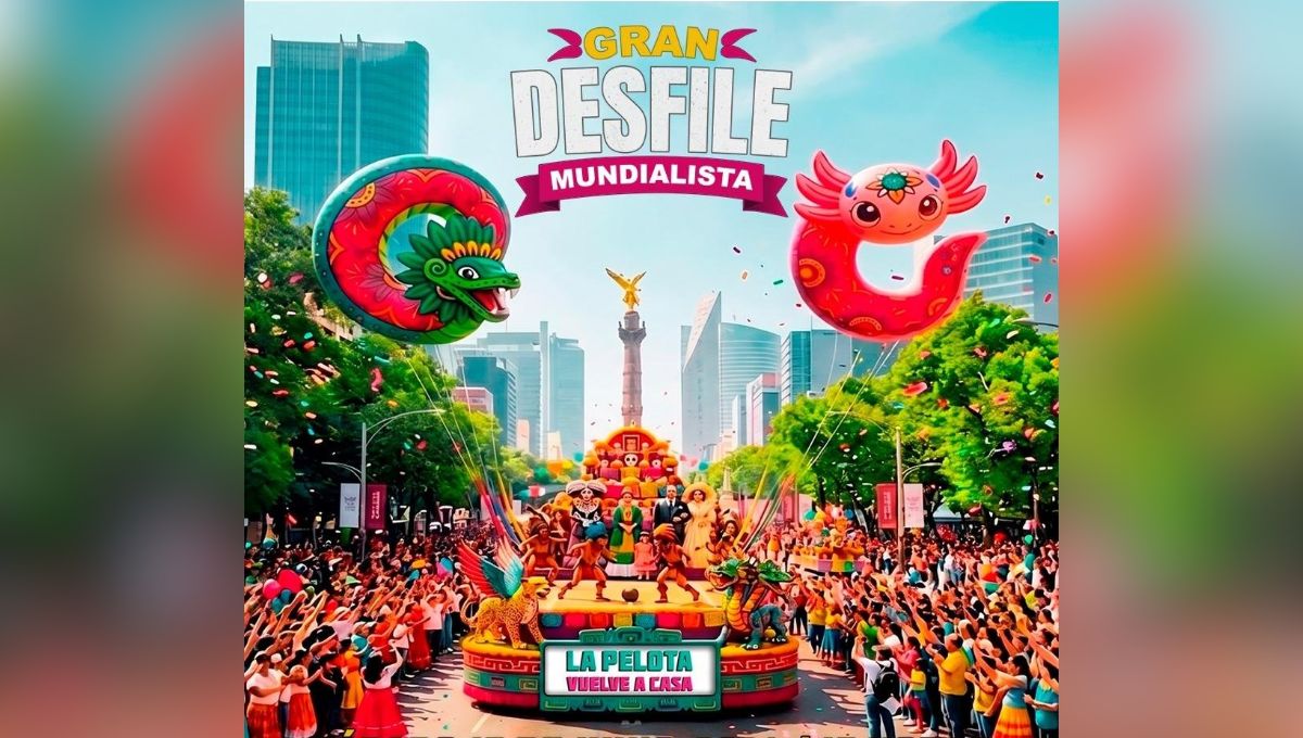 Desfile Mundialista en CDMX: horario, ruta y alternativas viales