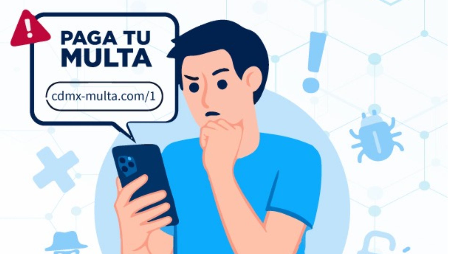 SCC alerta por fraudes en línea vinculados al pago de multas de tránsito