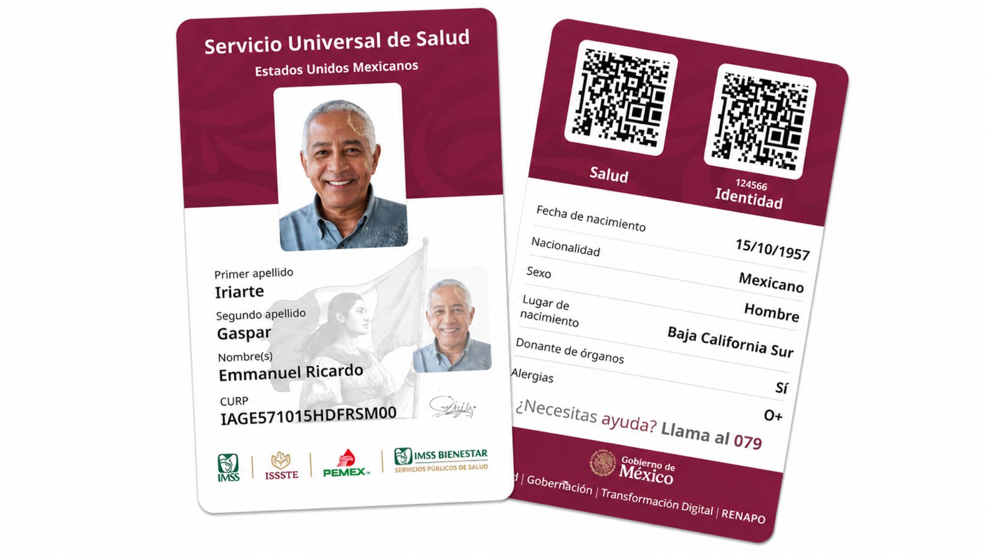 Calendario para tramitar la Credencial del Servicio Universal de Salud