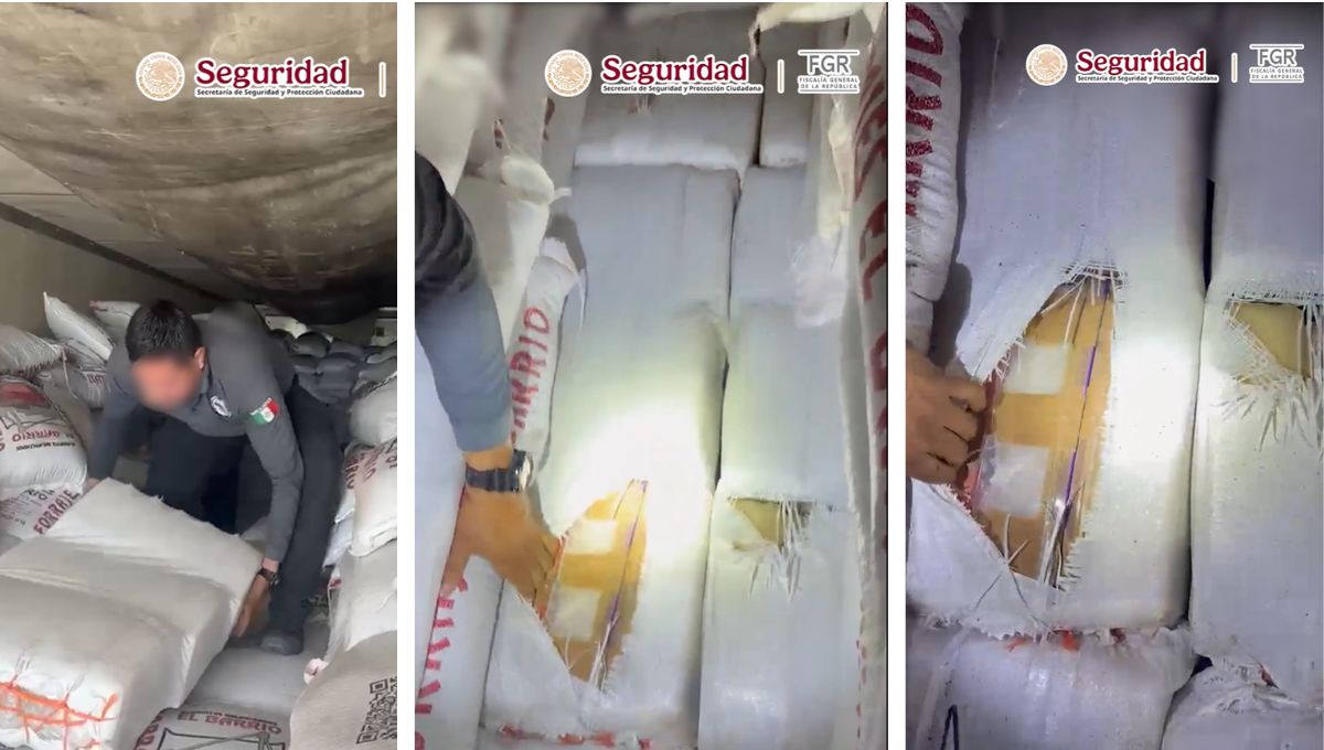 Aseguran más de 3 toneladas de metanfetamina en Sonora