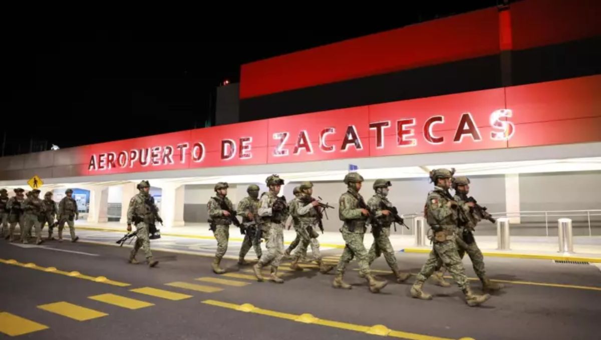 Llegan Fuerzas Especiales del Ejército a Zacatecas para reforzar seguridad, tras asesinato de 10 personas