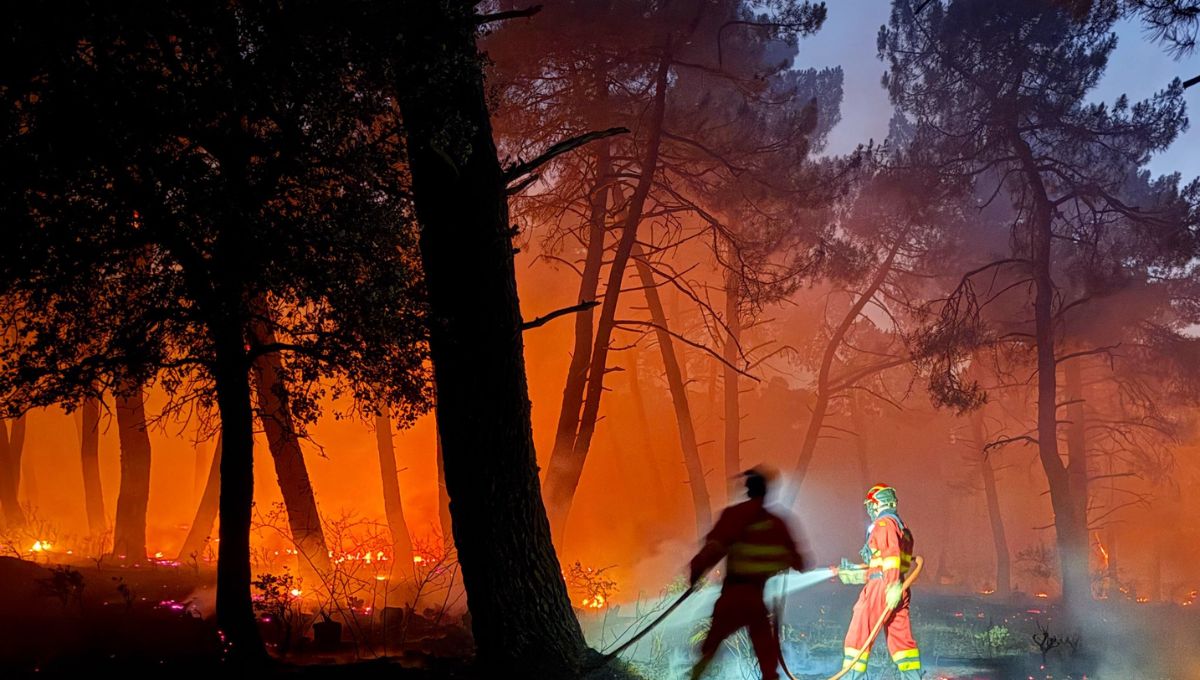 Incendios forestales en España y Francia provocan evacuaciones masivas 