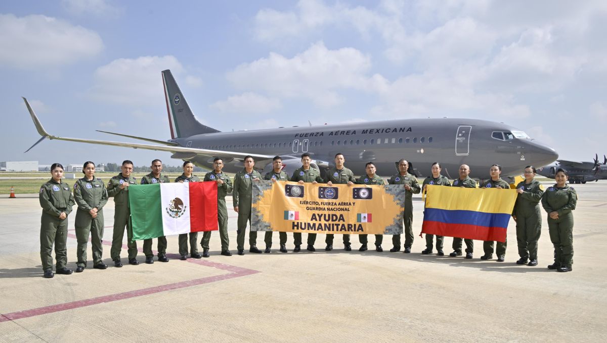 México envía ayuda humanitaria a Colombia tras sismo