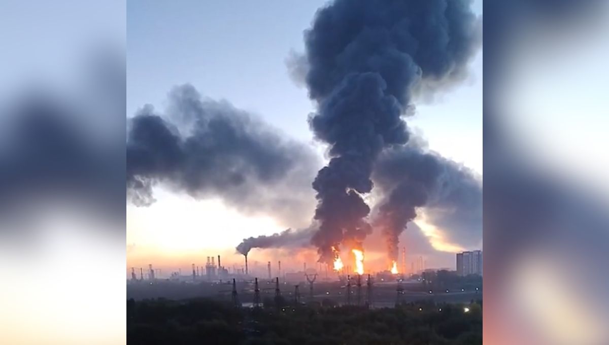 Ucrania lanza el mayor ataque de drones contra Rusia