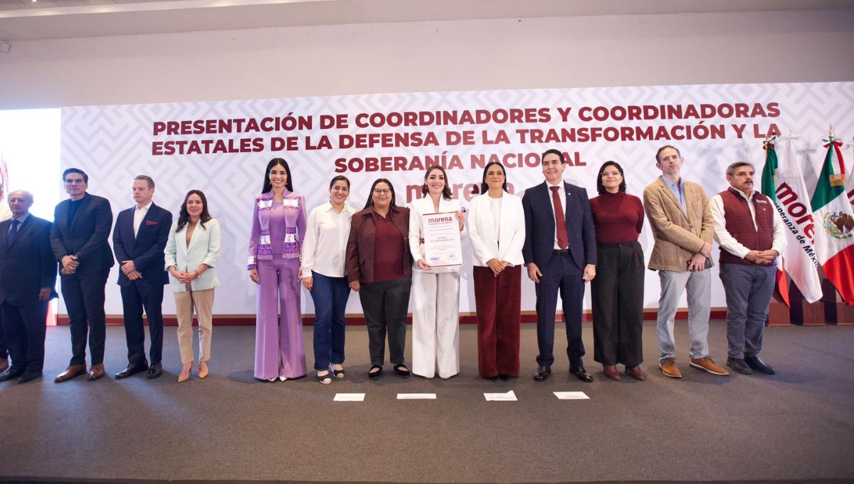 Morena presenta a sus últimos coordinadores rumbo a las elecciones 2027
