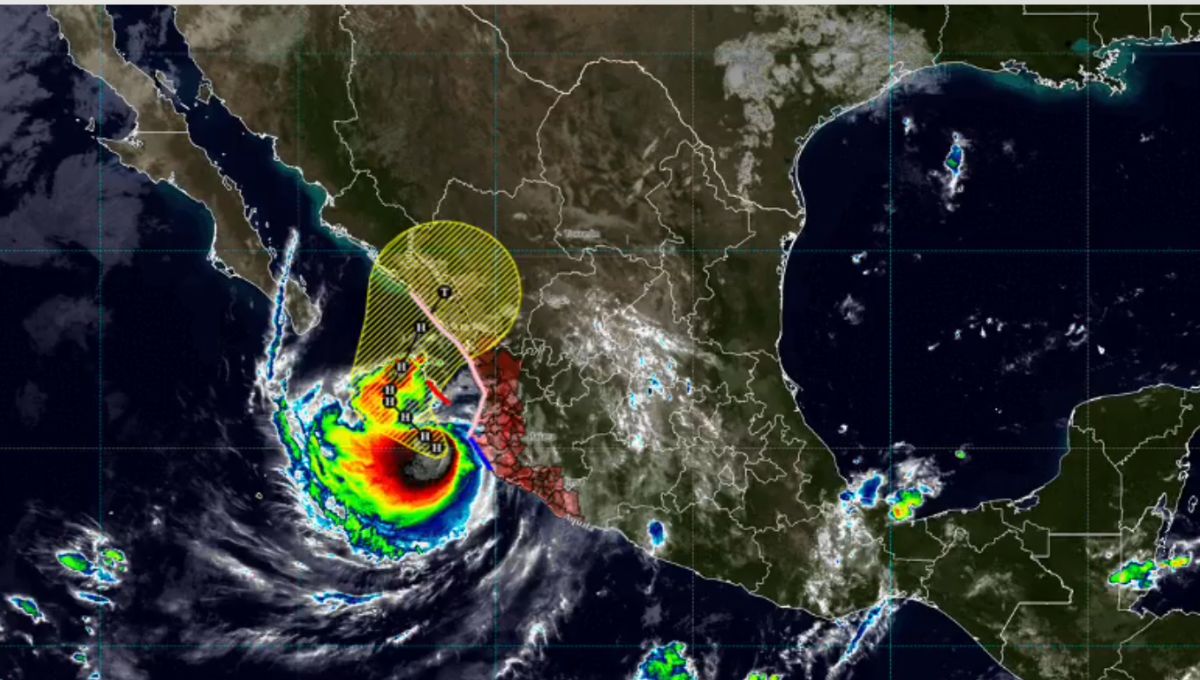 Seguirán lluvias fuertes; huracán Simon mantiene en alerta Jalisco, Nayarit y Sinaloa