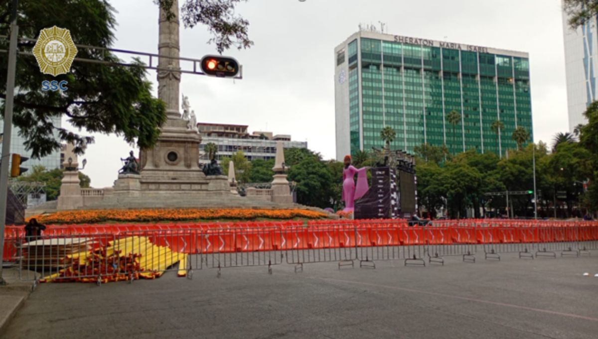 Cierres viales por Show Run de ‘Checo’ Pérez en Reforma 